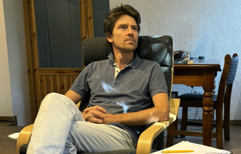 Jonas Zieger in Sitzung
